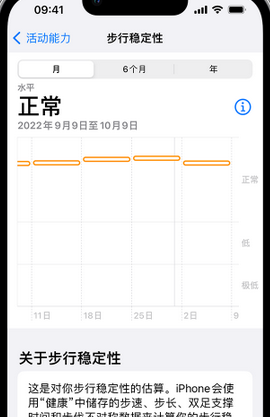 仓山iPhone手机维修如何在iPhone开启'步行稳定性通知'