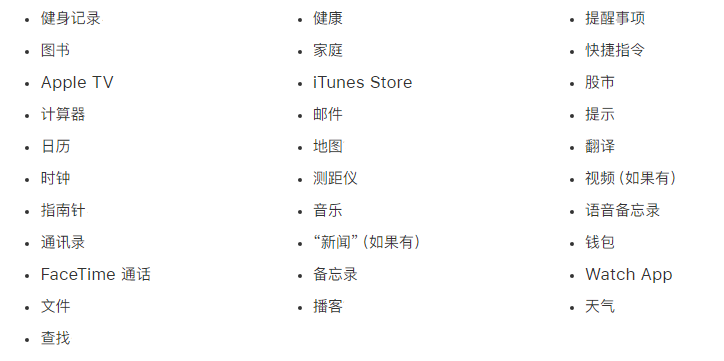 仓山苹果手机维修分享iPhone 14系列机型可以卸载哪些自带的App? 
