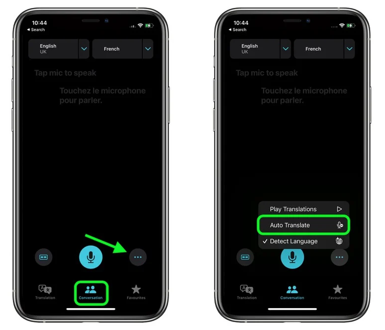 仓山苹果手机维修分享iOS 15 “翻译” App 新改进 